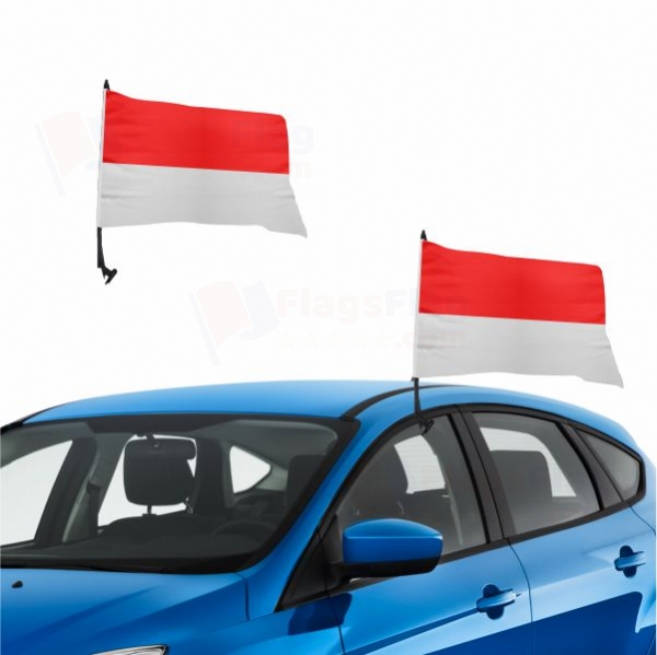 Indonesia Vehicle Convoy Flag