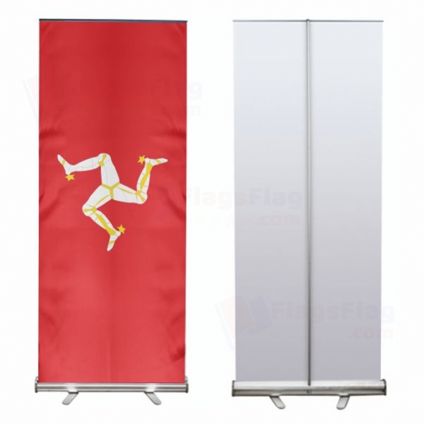 Isle of Man Roll Up Banner