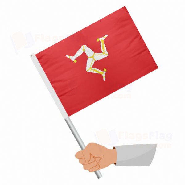 Isle of Man Stick Flag