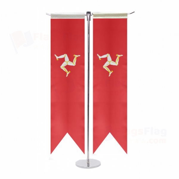 Isle of Man T Table Flags