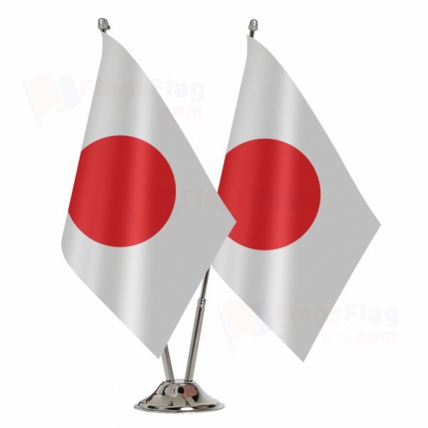 Japan Binary Table Flag