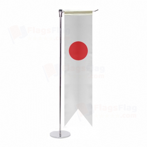 Japan L Table Flag