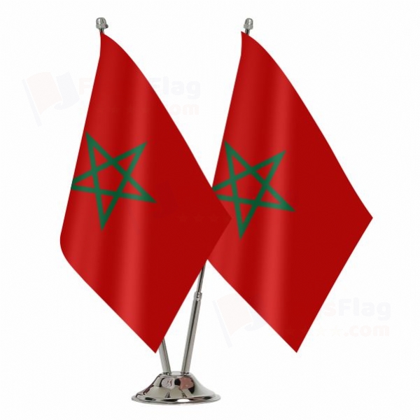 Morocco Binary Table Flag