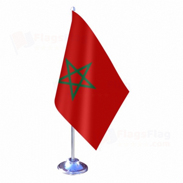 Morocco Single Table Flag