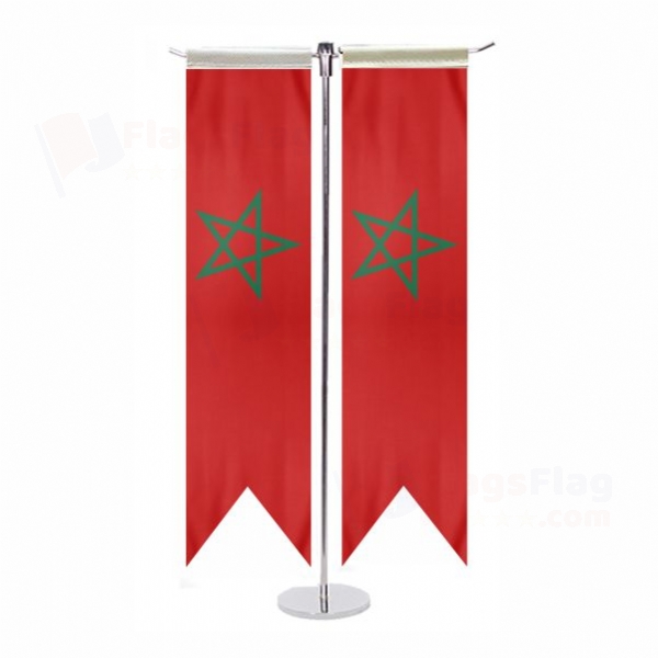 Morocco T Table Flags