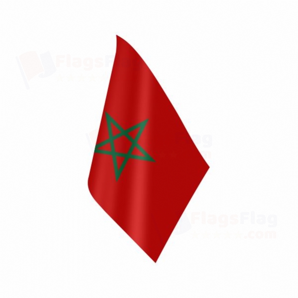 Morocco Table Flag