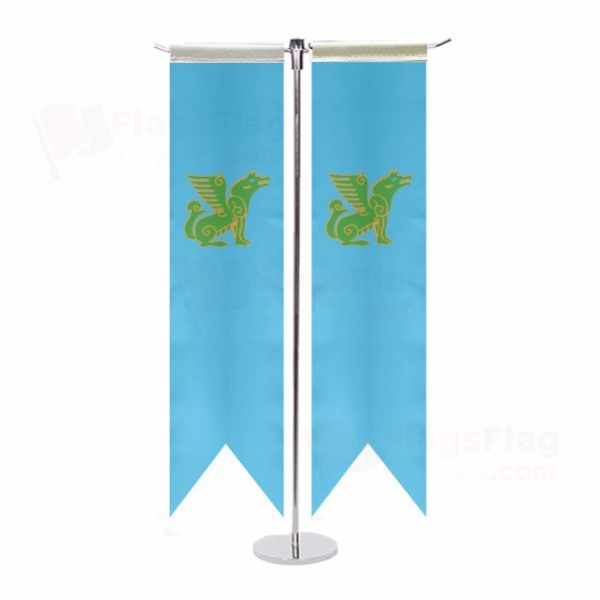 Nogais T Table Flags