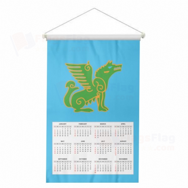 Nogais Woven Fabric Digital Printing Calendar