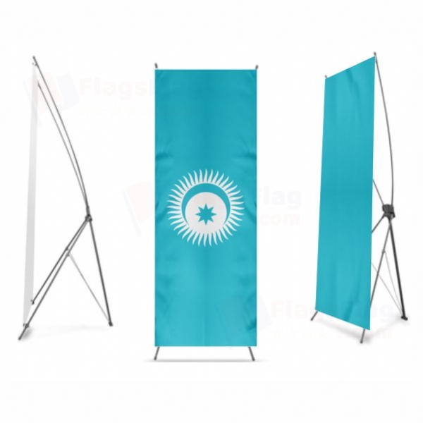 Organization of Turkish States Digital Print X Banner