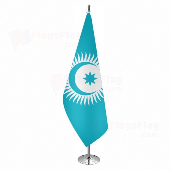 Organization of Turkish States Office Flag Organization of Turkish States Office Flags