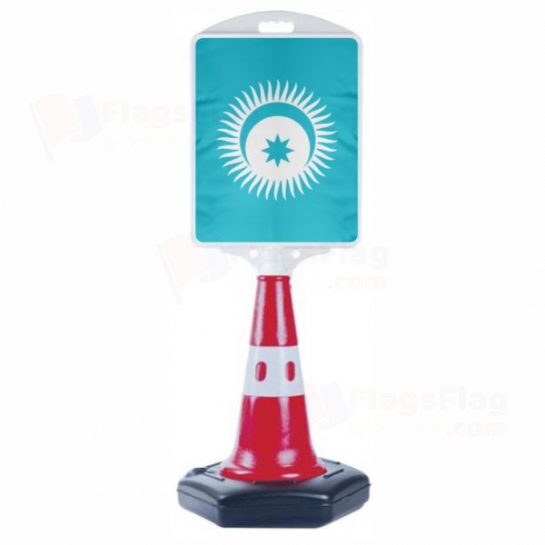 Organization of Turkish States Small Size Road Bollard