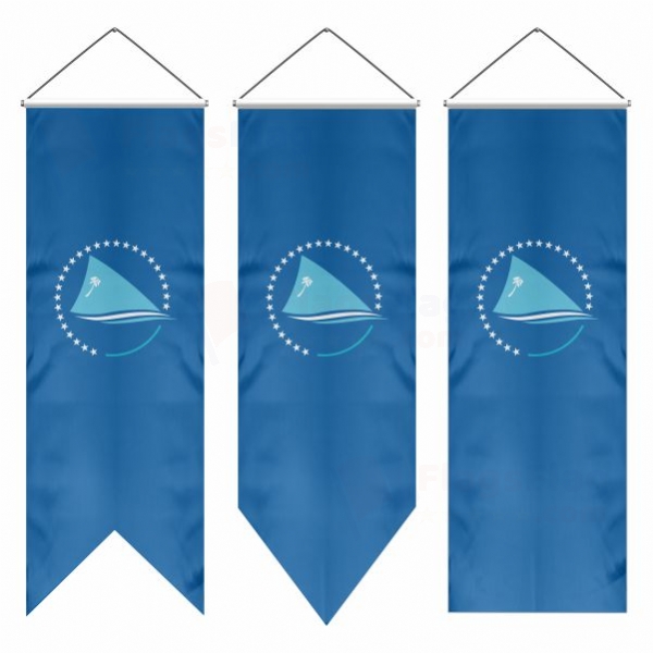 Pacific Community Swallowtail Flags