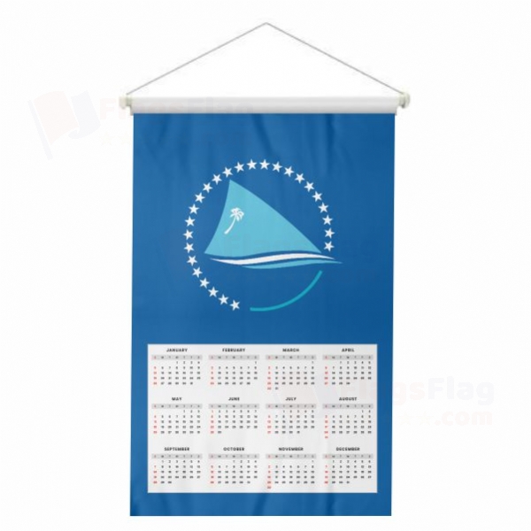 Pacific Community Woven Fabric Digital Printing Calendar