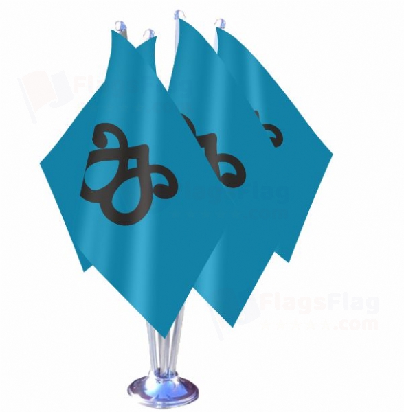 Qara Qoyunlu Quadruple Table Flag