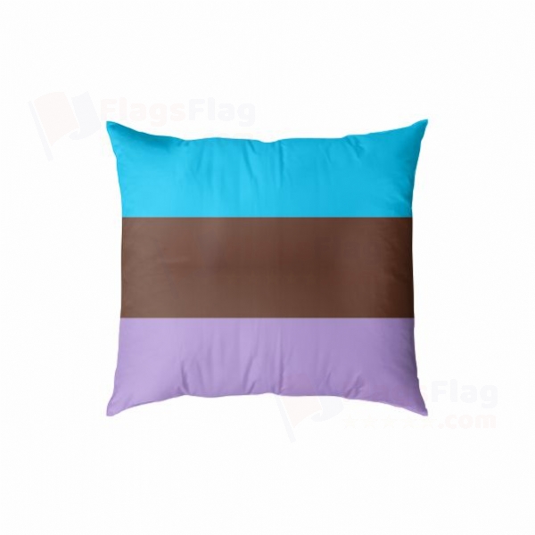 Rainbow Androsexual Digital Printed Pillow Cover