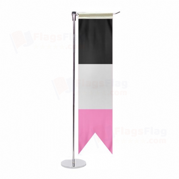 Rainbow Femaric L Table Flag