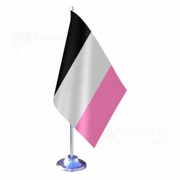 Rainbow Femaric Single Table Flag