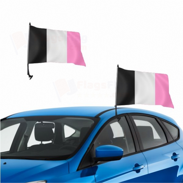 Rainbow Femaric Vehicle Convoy Flag