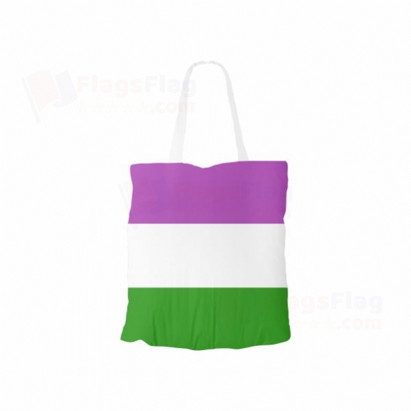 Rainbow Genderqueer Cloth Bag Models