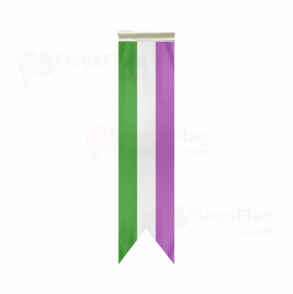 Rainbow Genderqueer L Table Flags Flag Only