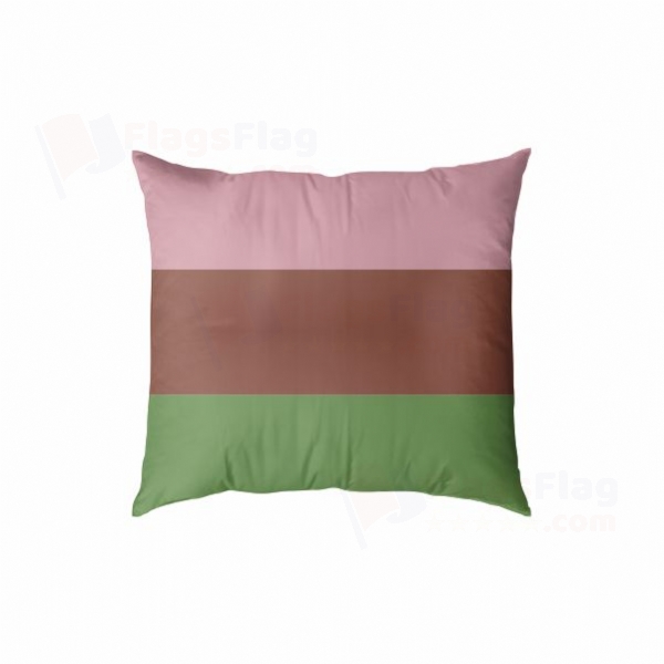 Rainbow Gynesexual Digital Printed Pillow Cover