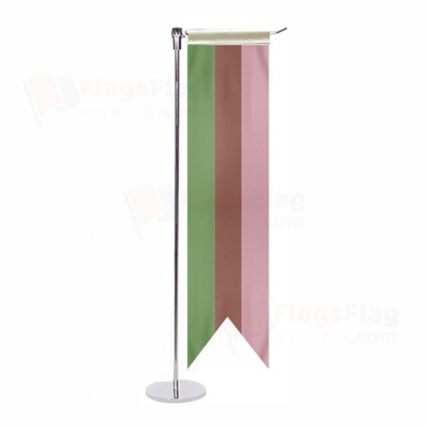 Rainbow Gynesexual L Table Flag