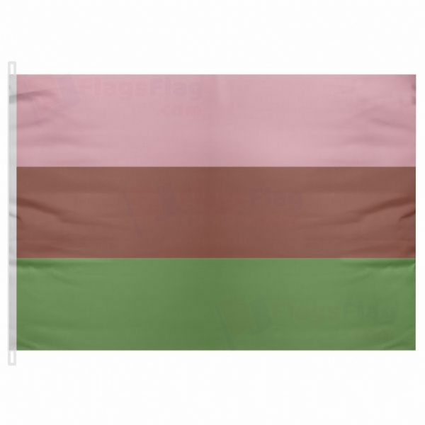 Rainbow Gynesexual Send Flag