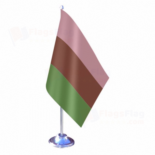 Rainbow Gynesexual Single Table Flag