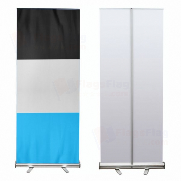 Rainbow Mascic Roll Up Banner