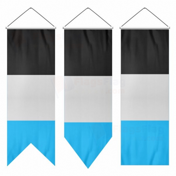 Rainbow Mascic Swallowtail Flags