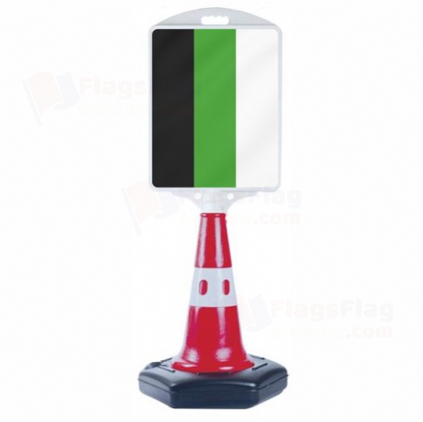 Rainbow Neutrois Small Size Road Bollard