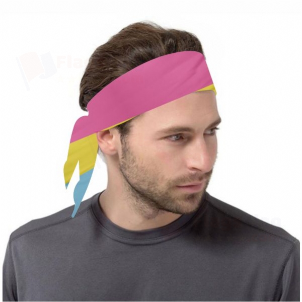 Rainbow Pansexual Digital Print Bandanas