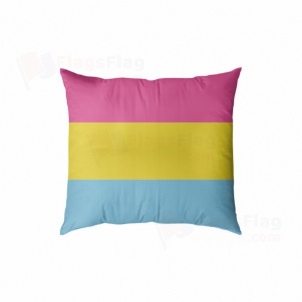 Rainbow Pansexual Digital Printed Pillow Cover