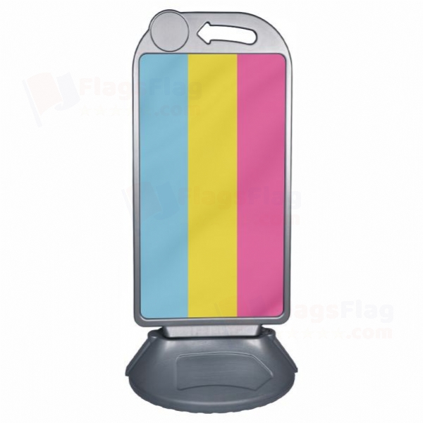 Rainbow Pansexual Large Plastic Parking Barge