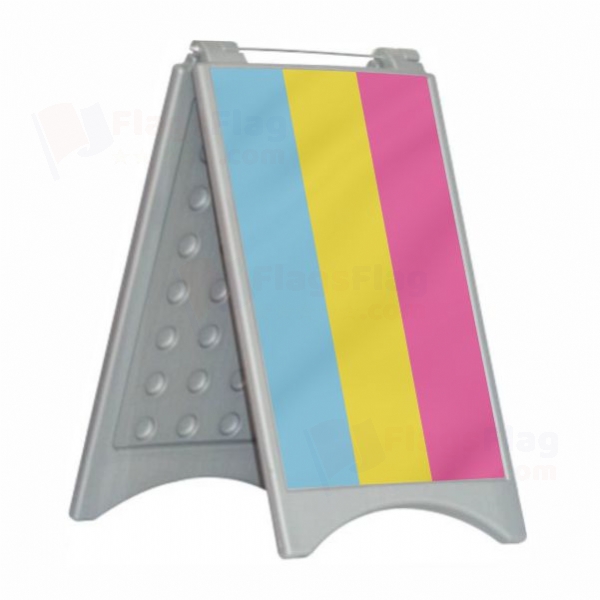 Rainbow Pansexual Open Rainbow Pansexual Close Plastic Pontoon