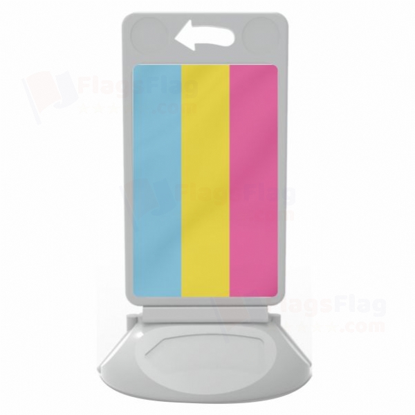 Rainbow Pansexual Plastic Pontoon