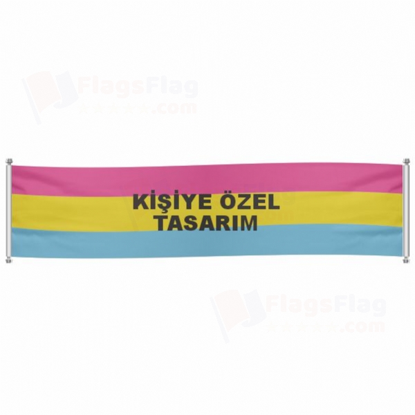 Rainbow Pansexual Poster Banner