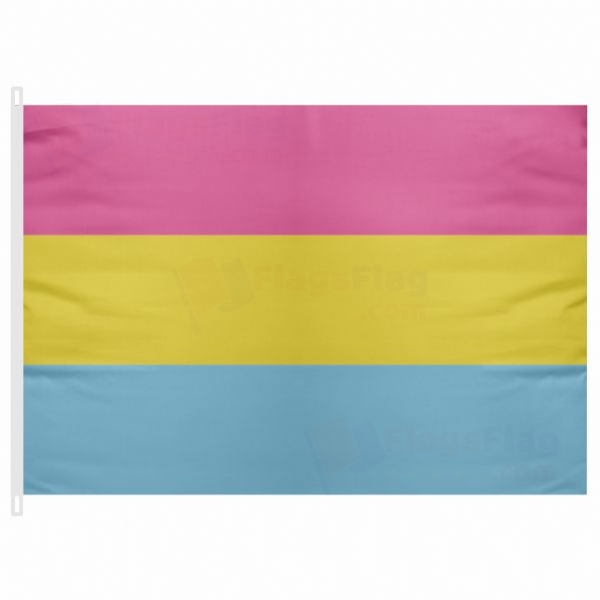 Rainbow Pansexual Send Flag