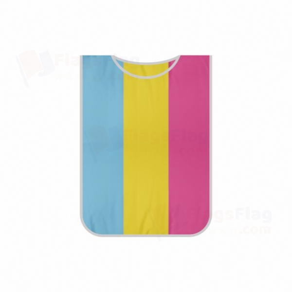 Rainbow Pansexual Single Use Strike Apron