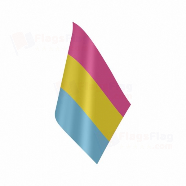 Rainbow Pansexual Table Flag