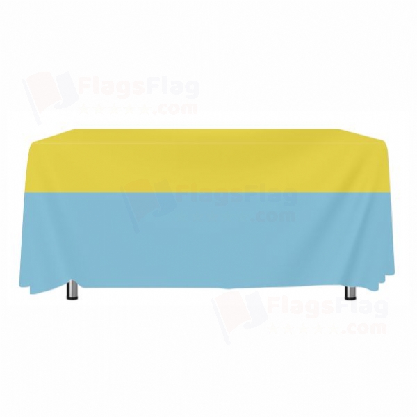 Rainbow Pansexual Tablecloth Models