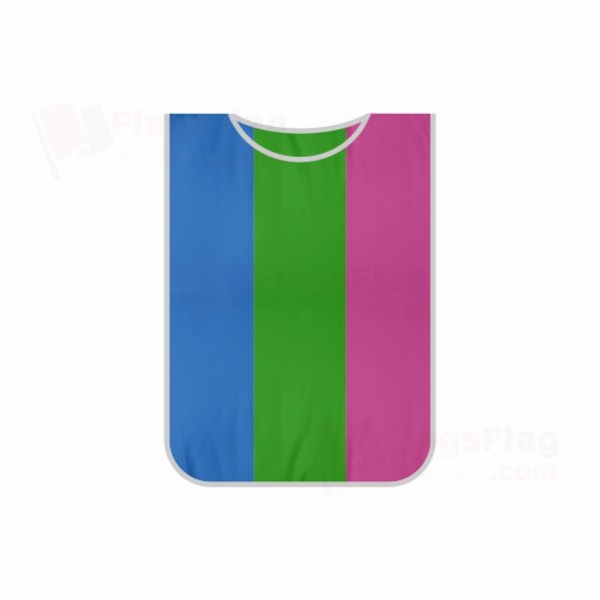 Rainbow Polysexuality Single Use Strike Apron