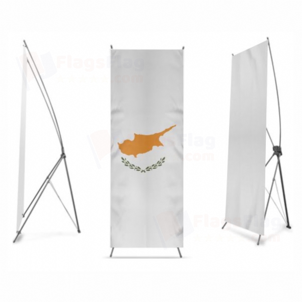 Republic of Cyprus Digital Print X Banner