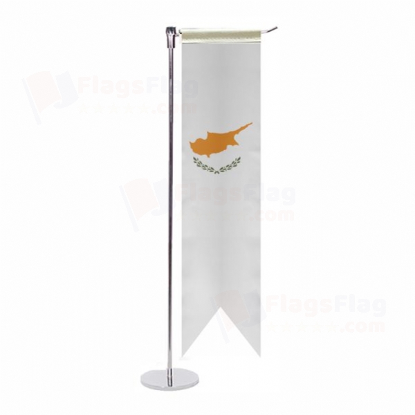 Republic of Cyprus L Table Flag