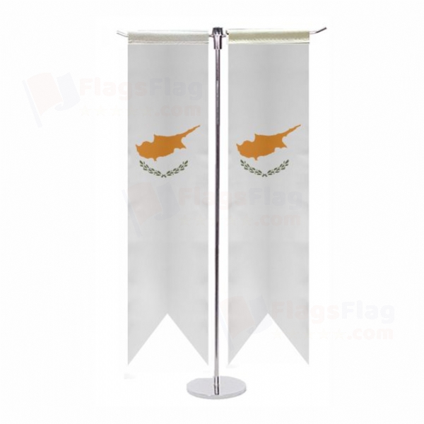 Republic of Cyprus T Table Flag