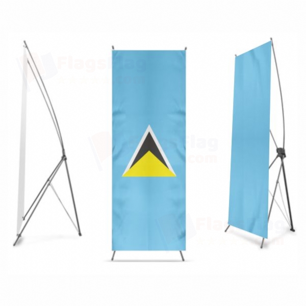 Saint Lucia Digital Print X Banner