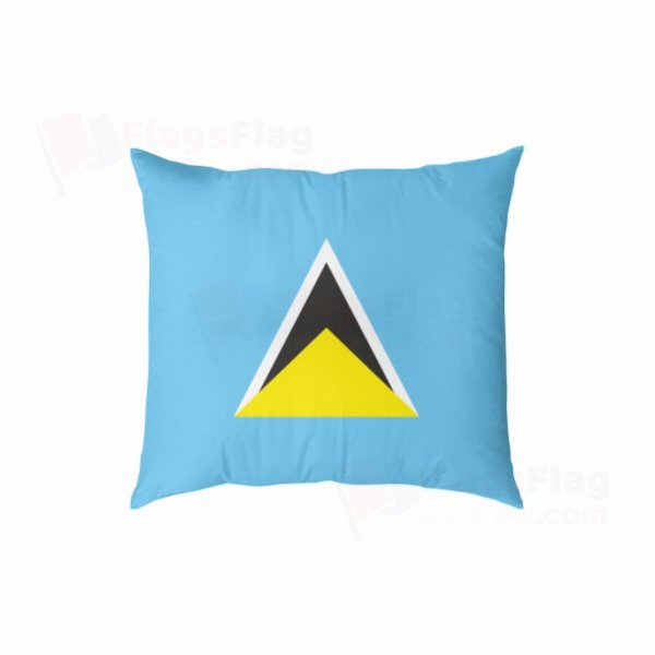 Saint Lucia Digital Printed Pillow Cover