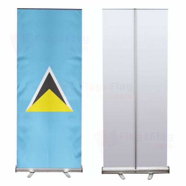 Saint Lucia Roll Up Banner