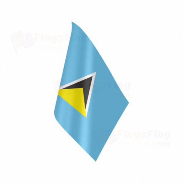 Saint Lucia Table Flag