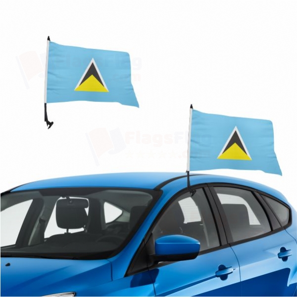 Saint Lucia Vehicle Convoy Flag